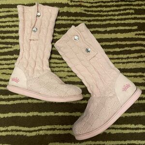 Juicy Couture knitted boots